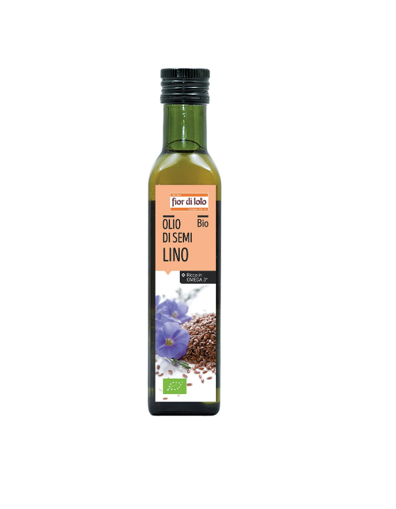 Olio di semi di lino - Fior di loto - Reale Bio Venaria - Shop online